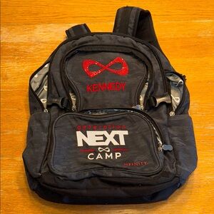 NFINITY Black Backpack Durable Athletic Design